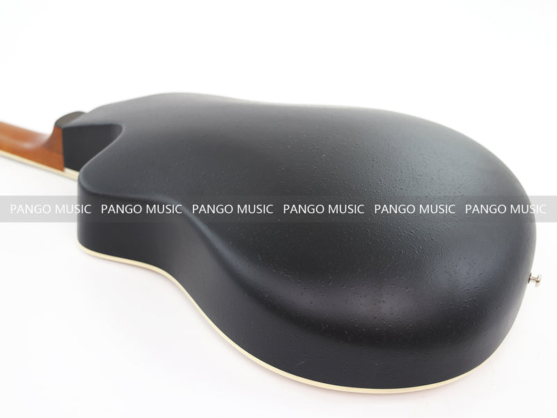 12 Strings Roundback Solid Spruce Top Acoustic Guitar (YMZ-256, Limited Edition)