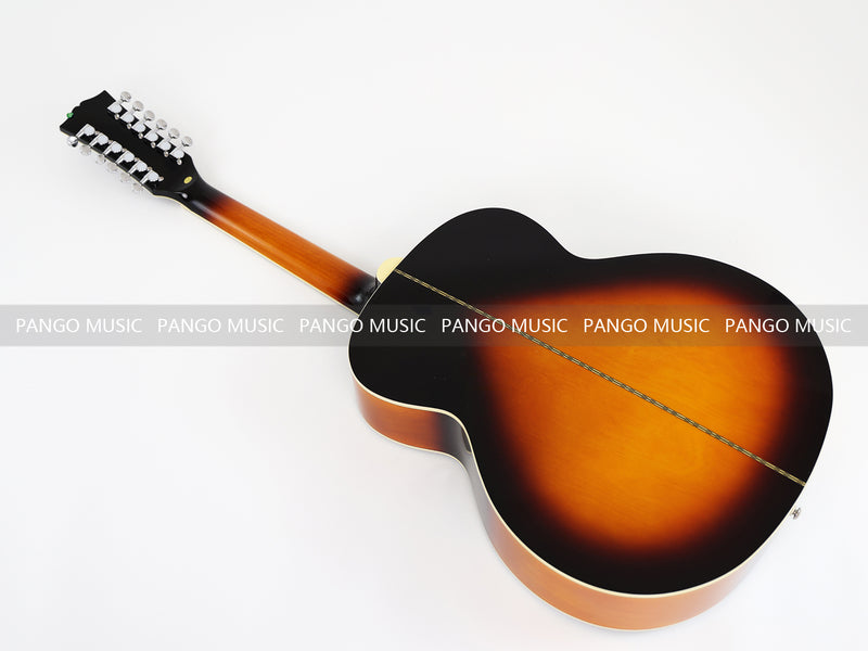 12 Strings 43 inch Sunburst Acoustic Guitar (YMZ-850)