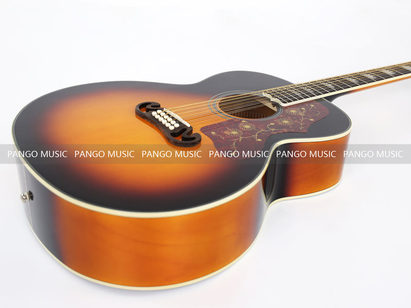 12 Strings 43 inch Sunburst Acoustic Guitar (YMZ-850)