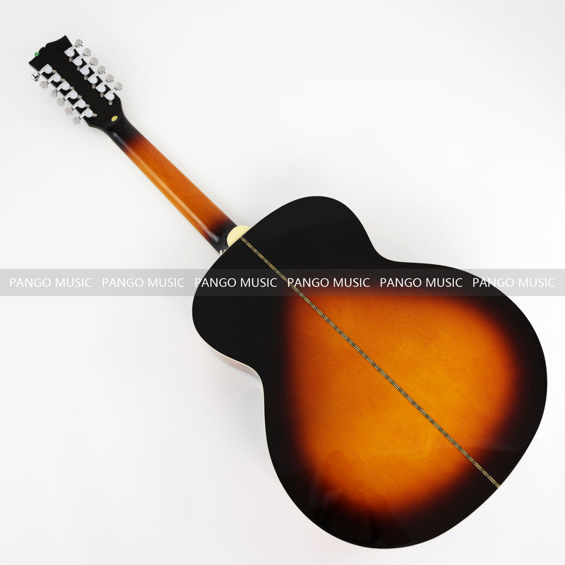 12 Strings 43 inch Sunburst Acoustic Guitar (YMZ-850)