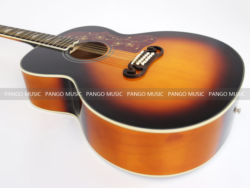 12 Strings 43 inch Sunburst Acoustic Guitar (YMZ-850)