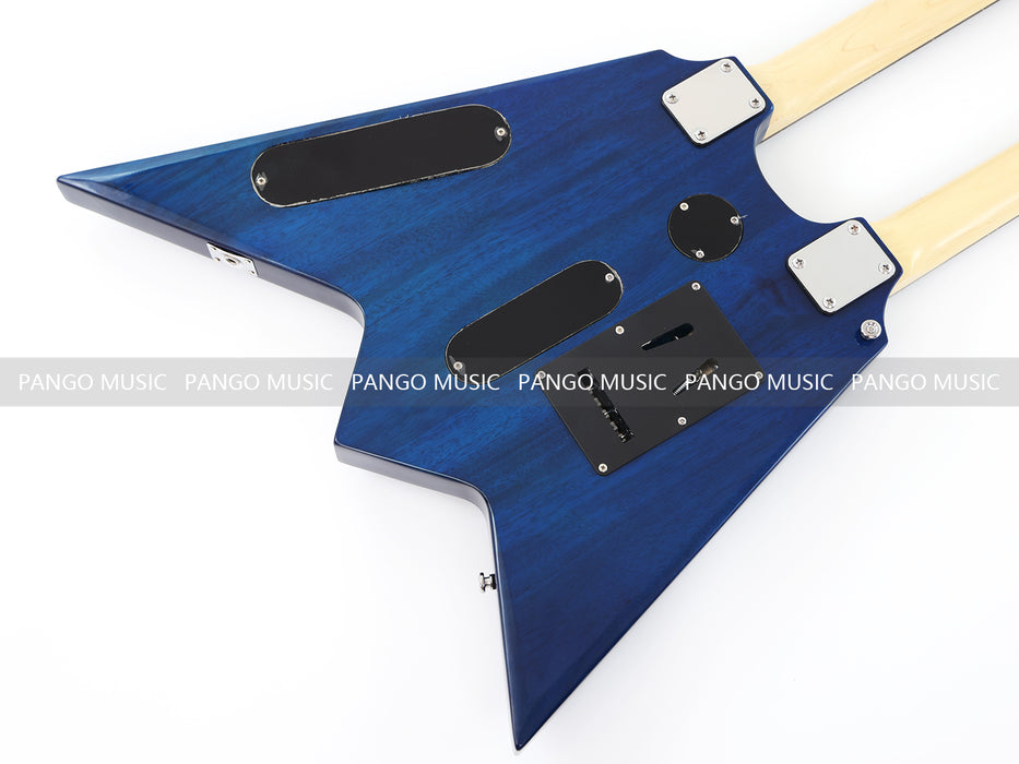 12+6 Strings Double Neck Electric Guitar (17610, No Logo, Limited Edition, Flash Sale)
