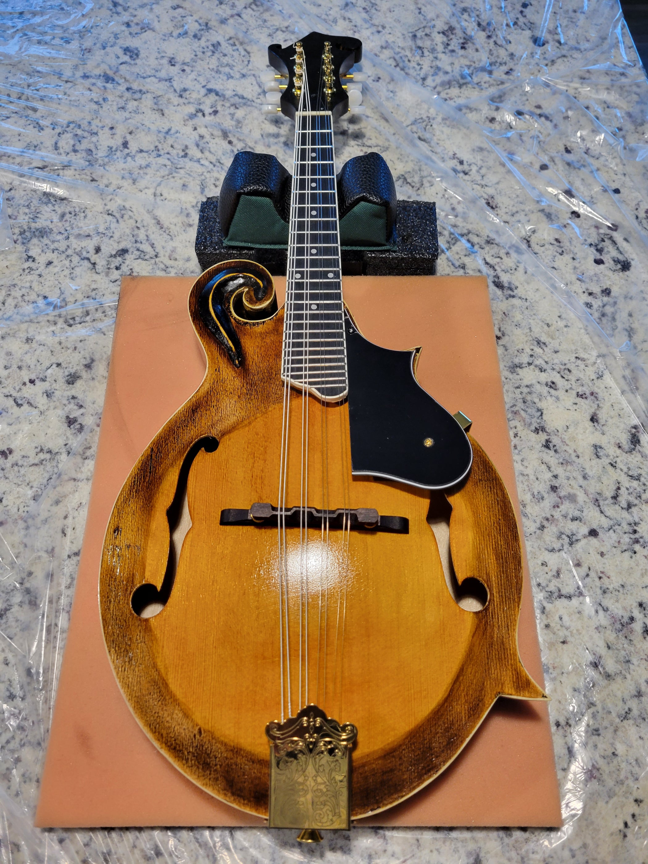 F Style DIY Mandolin Kit of PANGO Music (PMB900) — Guitar Kit Shop