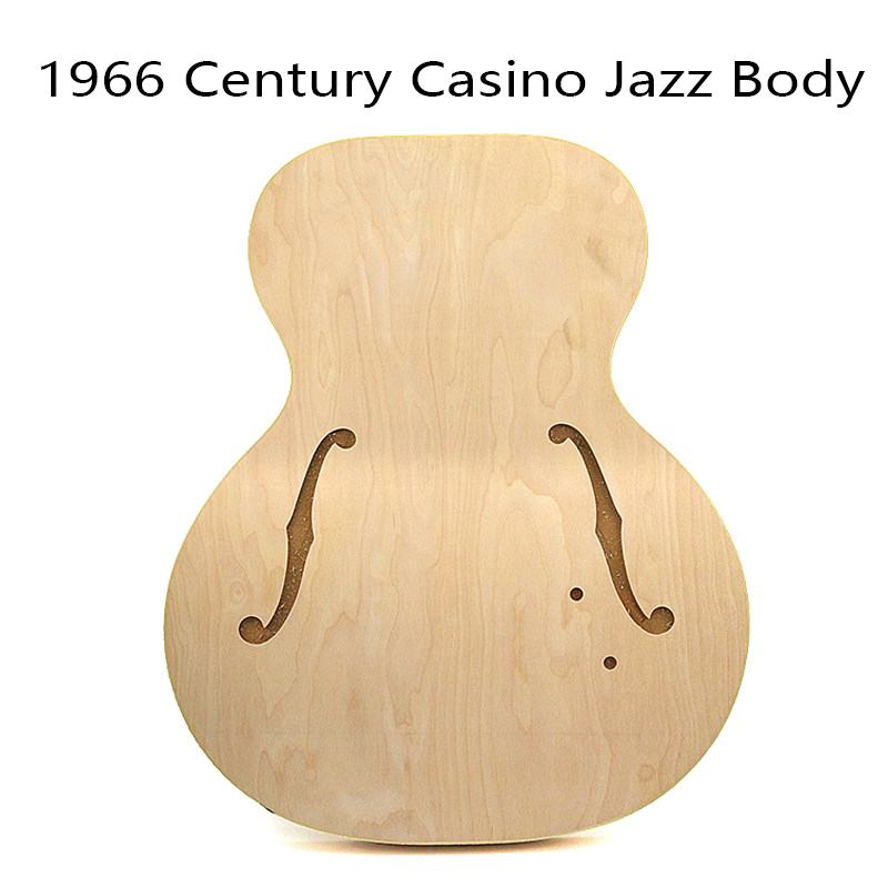 1966 Century Casino Style Semi-Hollow Jazz Guitar Body (HY-003)