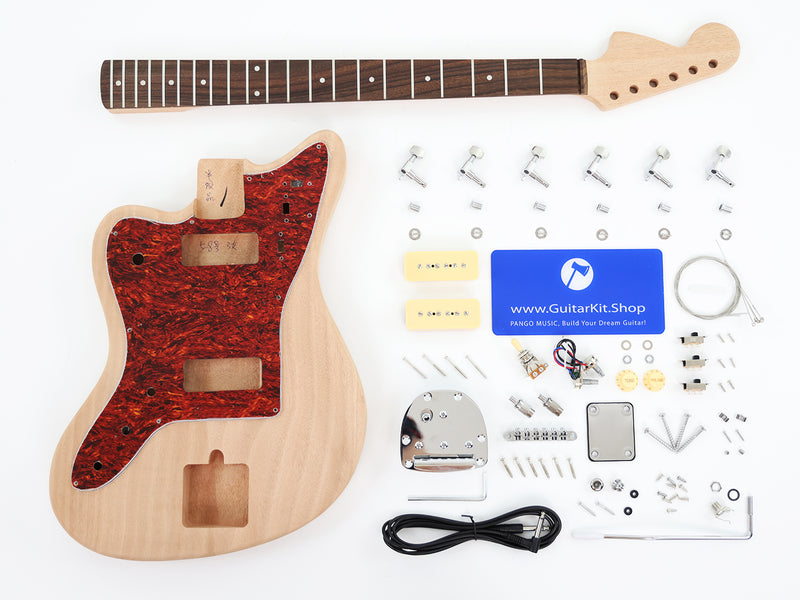 Jazzmaster Style Left Hand DIY Electric Guitar Kit (17029, Limited Edition)