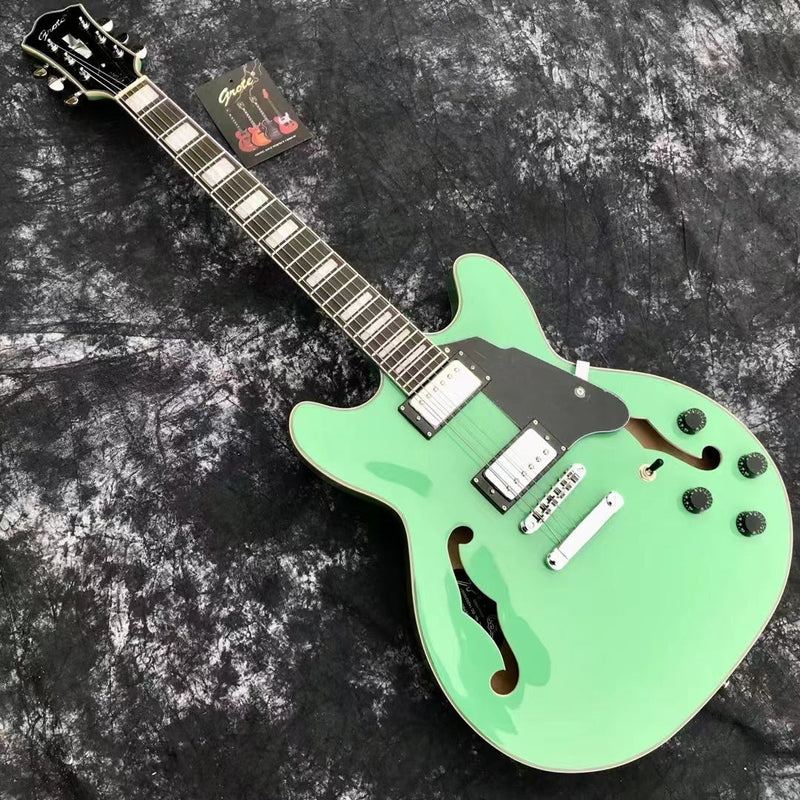 PANGO Music Semi Hollow Body Electric Guitar (YMZ-115)