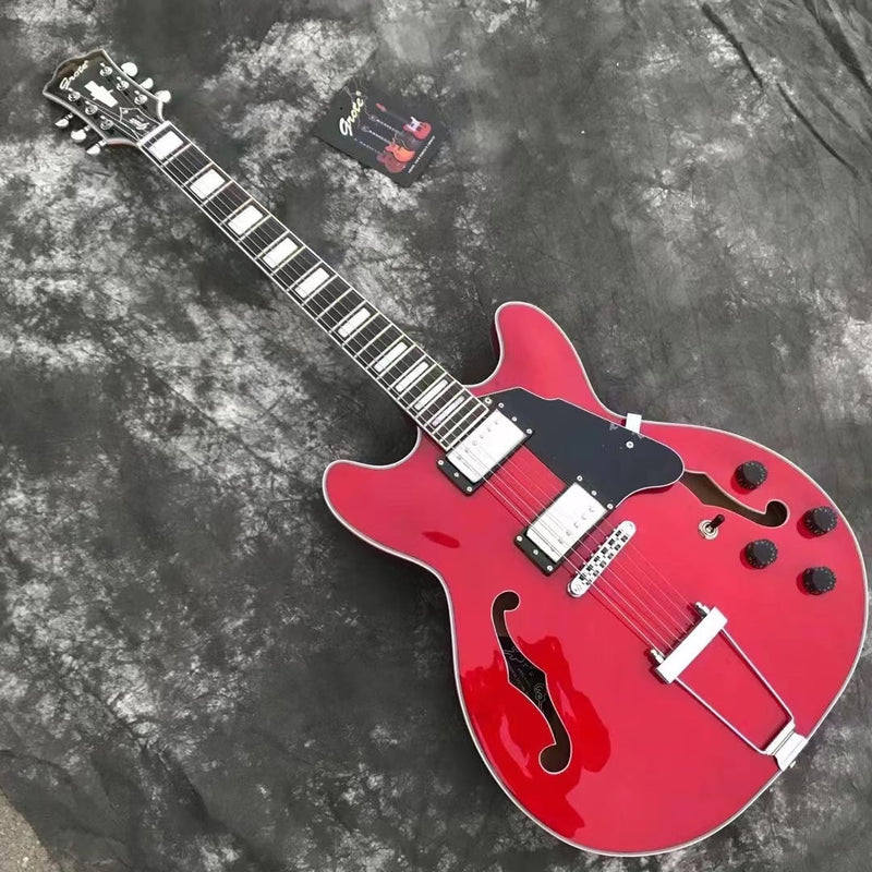 6-String Semi-Hollow Body Electric Guitar (YMZ-072)