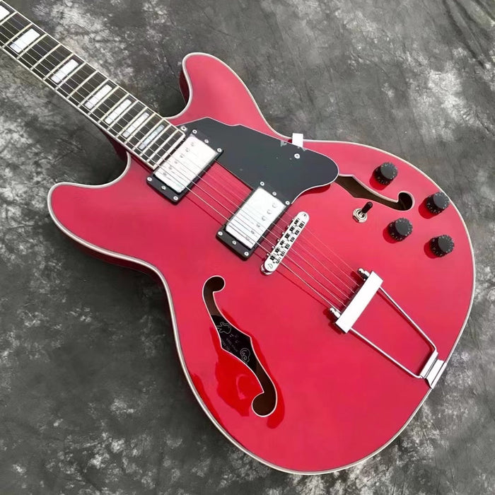 PANGO Music Semi Hollow Body Electric Guitar (YMZ-072)