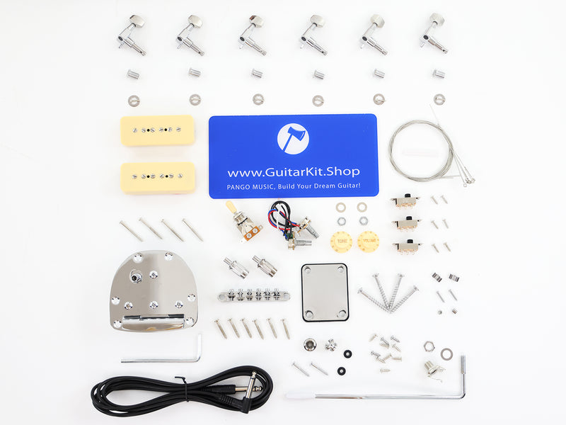 Jazzmaster Style Left Hand DIY Electric Guitar Kit (17029, Limited Edition)