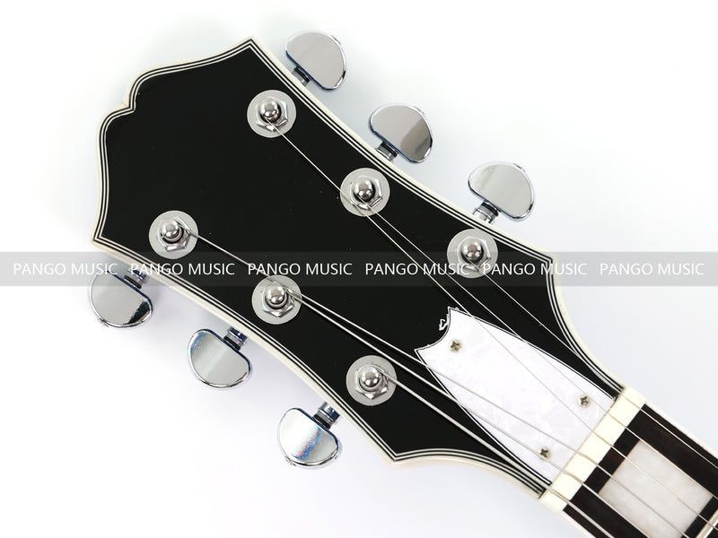 335 Style Semi-Hollow Archtop Union Jack UK Flag Graphic Jazz Electric Guitar (LRG-030)
