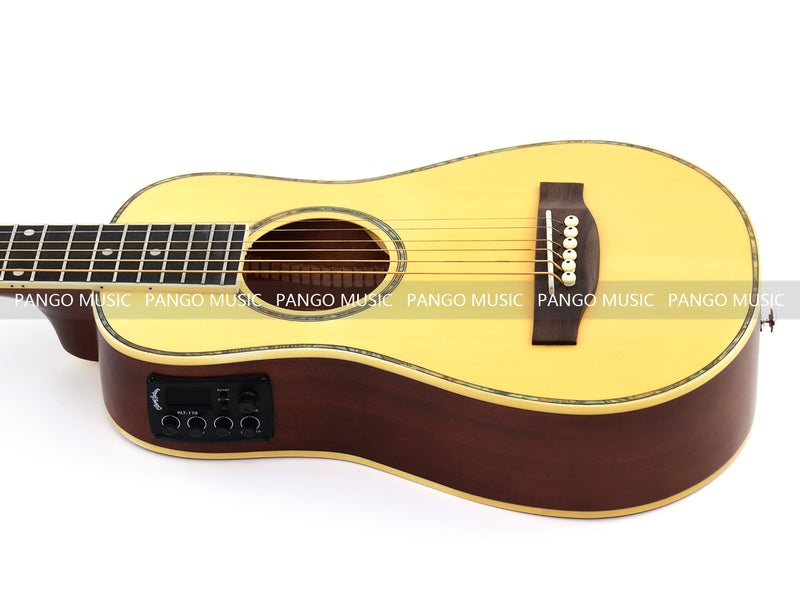 34 Inch Portable Travel Acoustic-Electric Guitar (34-275, Limited Edition)