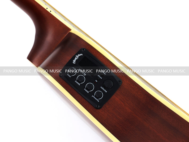 34 Inch Portable Travel Acoustic-Electric Guitar (34-275, Limited Edition)
