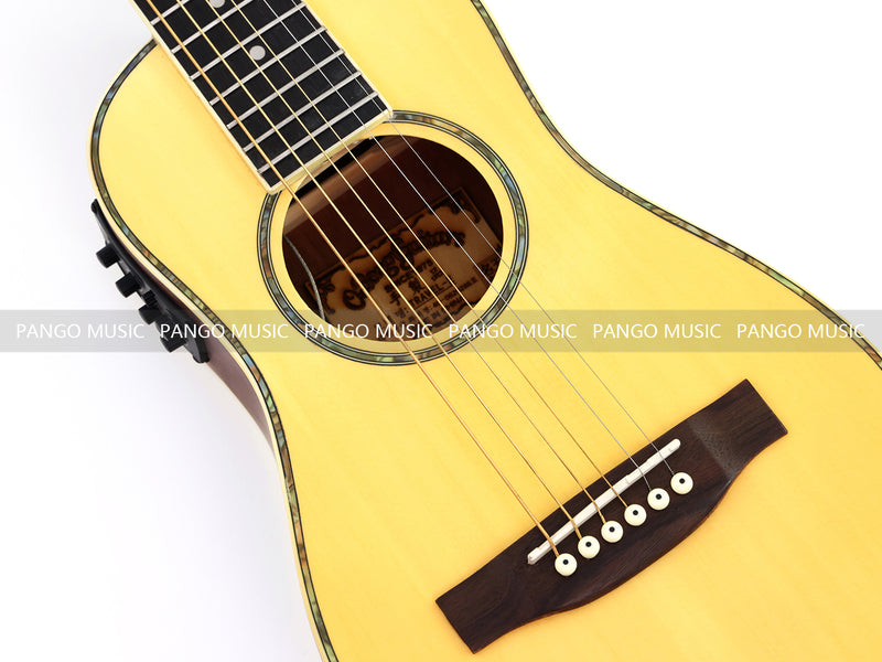 34 Inch Portable Travel Acoustic-Electric Guitar (34-275, Limited Edition)