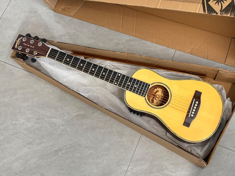 34 Inch Portable Travel Acoustic-Electric Guitar (34-275, Limited Edition)
