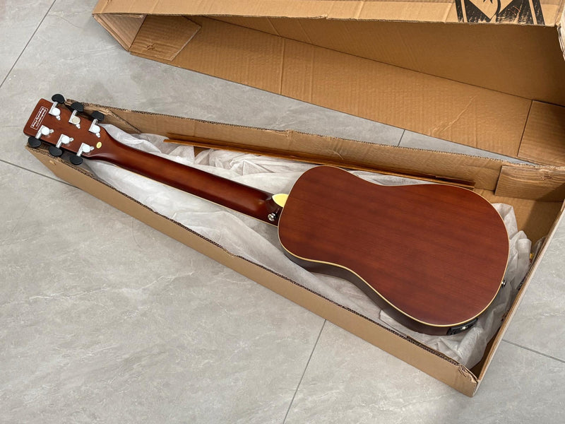 34 Inch Portable Travel Acoustic-Electric Guitar (34-275, Limited Edition)