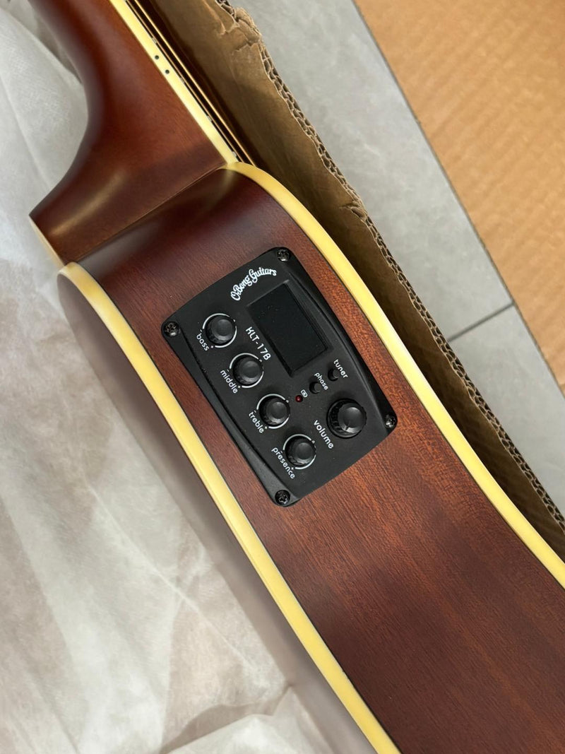 34 Inch Portable Travel Acoustic-Electric Guitar (34-275, Limited Edition)