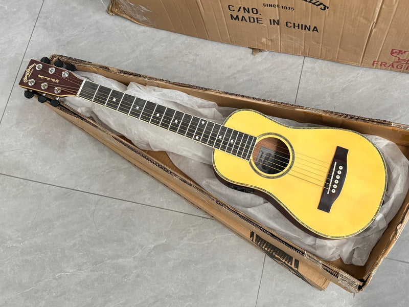 34 Inch Portable Travel Acoustic-Electric Guitar (34-276, Limited Edition)