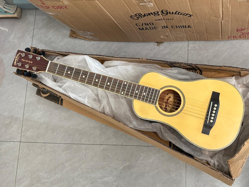 34 Inch Portable Travel Acoustic-Electric Guitar (34-277, Limited Edition)