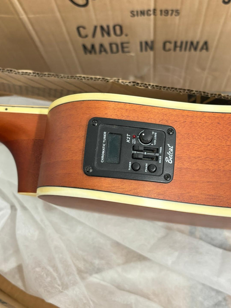 34 Inch Portable Travel Acoustic-Electric Guitar (34-277, Limited Edition)
