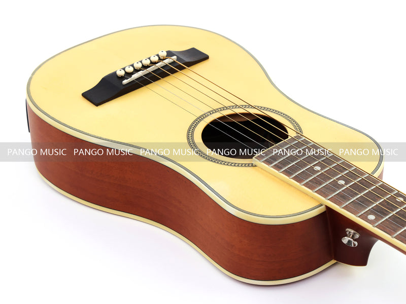 34 Inch Portable Travel Acoustic-Electric Guitar (34-277, Limited Edition)