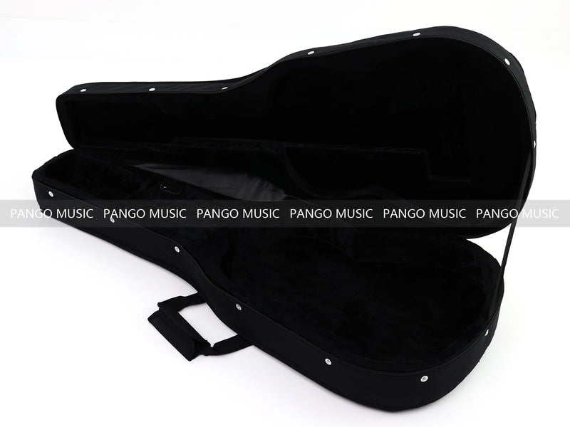38/39" Lightweight Hybrid Polyfoam Guitar Case for Classical & Parlor Acoustic Guitars (HPC-001)