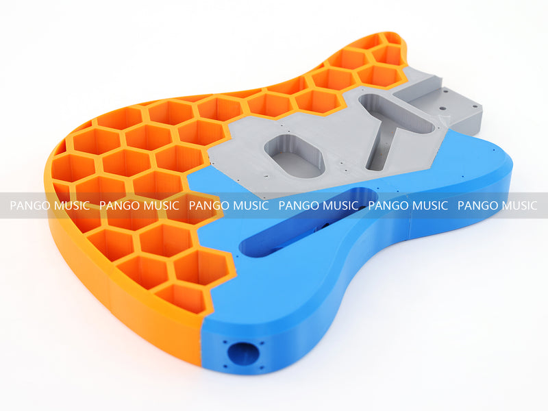 3D Printed PETG Material DIY Electric Guitar Body (3DS-001S)