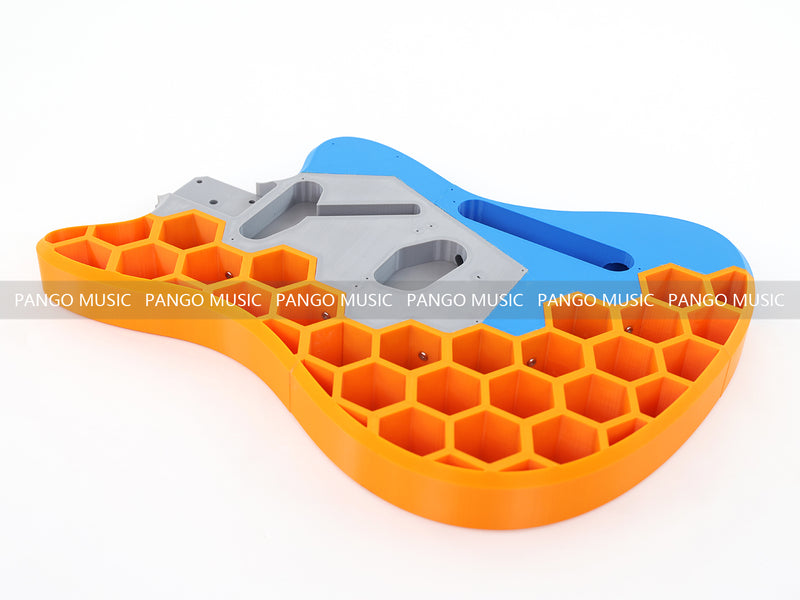 3D Printed PETG Material DIY Electric Guitar Body (3DS-001S)