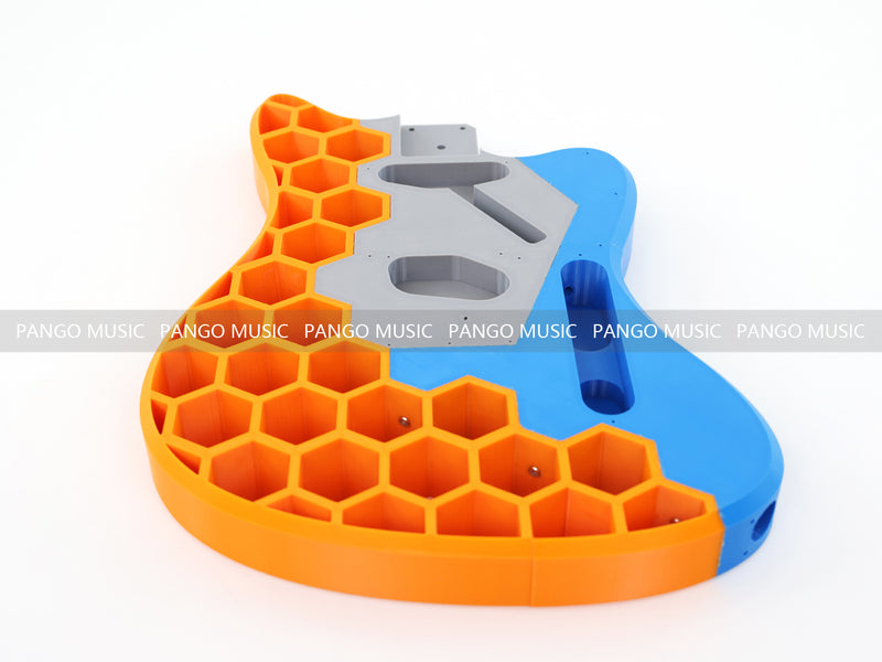 3D Printed PETG Material DIY Electric Guitar Body (3DS-001S)