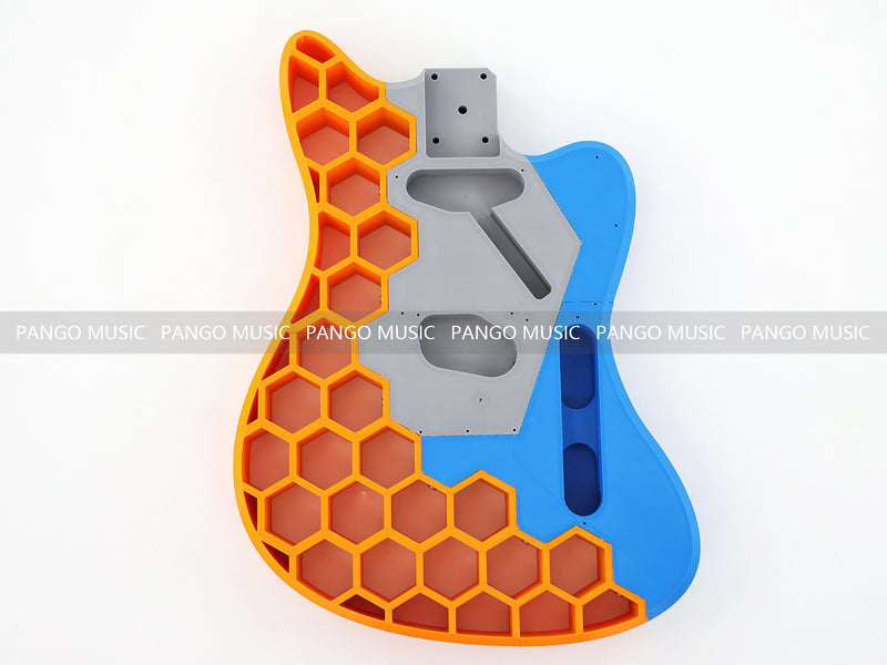 3D Printed PETG Material DIY Electric Guitar Body (3DS-001S)