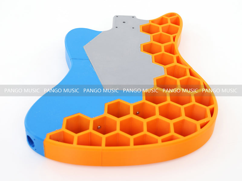 3D Printed PETG Material DIY Electric Guitar Body (3DS-001S)
