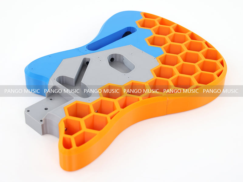 3D Printed PETG Material DIY Electric Guitar Body (3DS-001S)