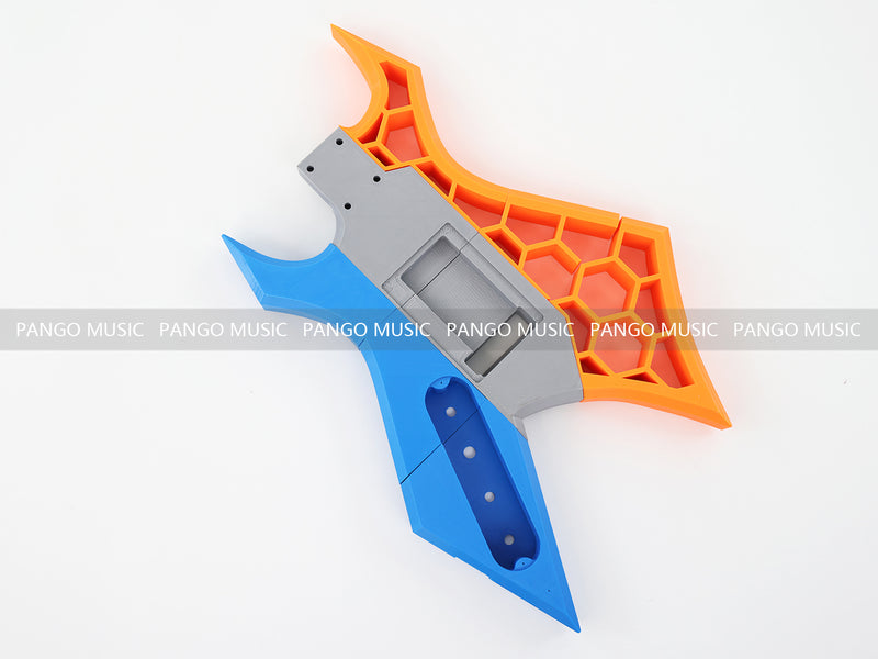3D Printed PETG Material DIY Electric Guitar Body (3DS-005)