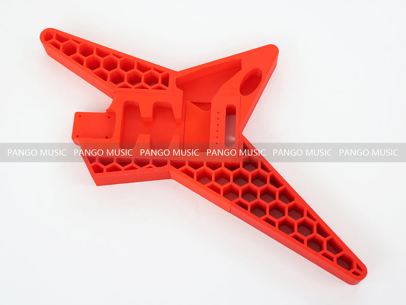 3D Printed PETG Material DIY Electric Guitar Body (3DS-006)