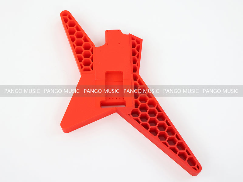 3D Printed PETG Material DIY Electric Guitar Body (3DS-006)