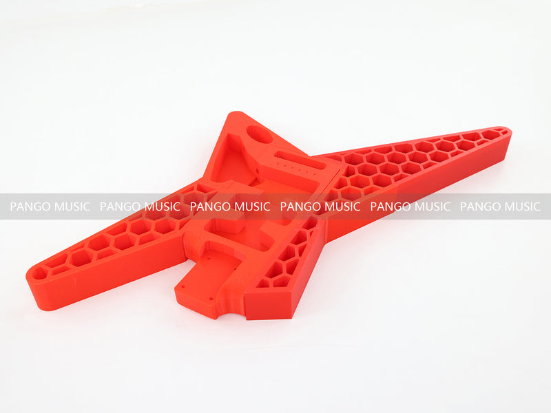 3D Printed PETG Material DIY Electric Guitar Body (3DS-006)
