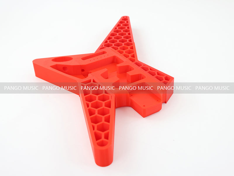 3D Printed PETG Material DIY Electric Guitar Body (3DS-006)