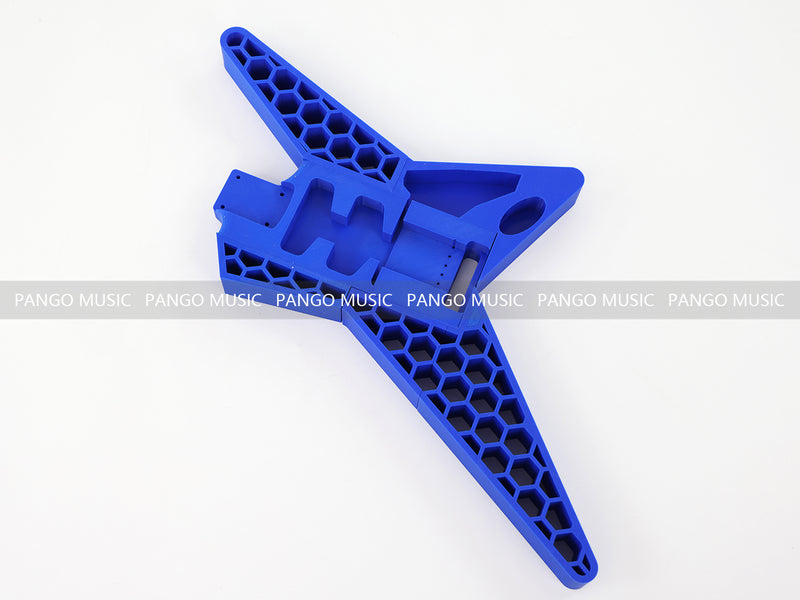 3D Printed PETG Material DIY Electric Guitar Body (3DS-007)