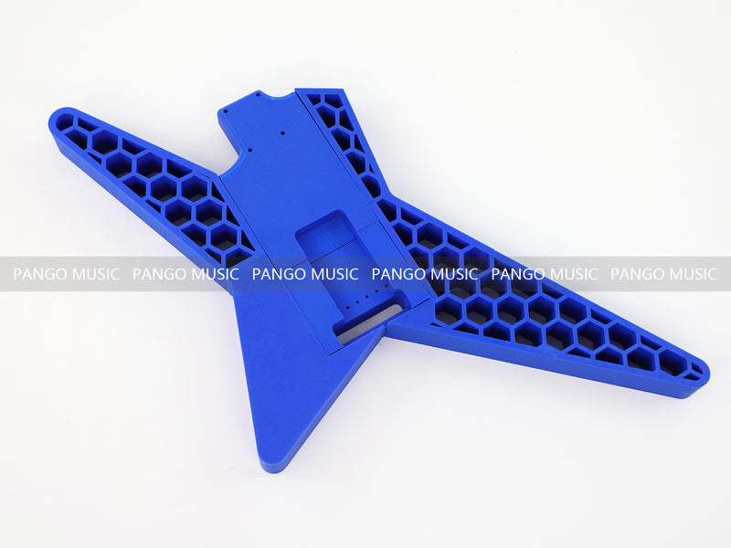 3D Printed PETG Material DIY Electric Guitar Body (3DS-007)