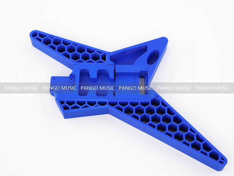 3D Printed PETG Material DIY Electric Guitar Body (3DS-007)