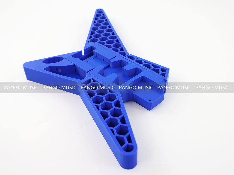3D Printed PETG Material DIY Electric Guitar Body (3DS-007)