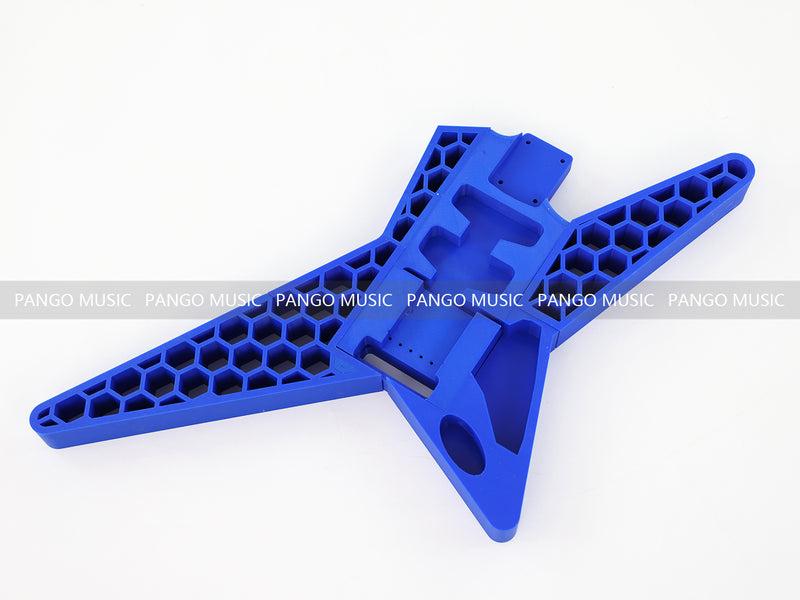 3D Printed PETG Material DIY Electric Guitar Body (3DS-007)