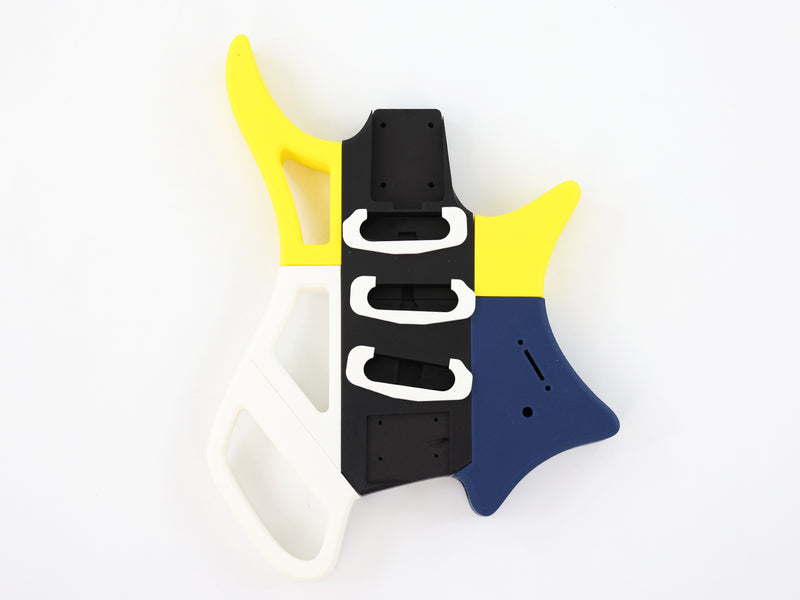 3D Printed PETG Material DIY Electric Guitar Body (3DS-009)