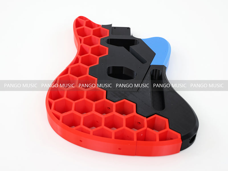 3D Printed PETG Material DIY Electric Guitar Kit (3DS-002)