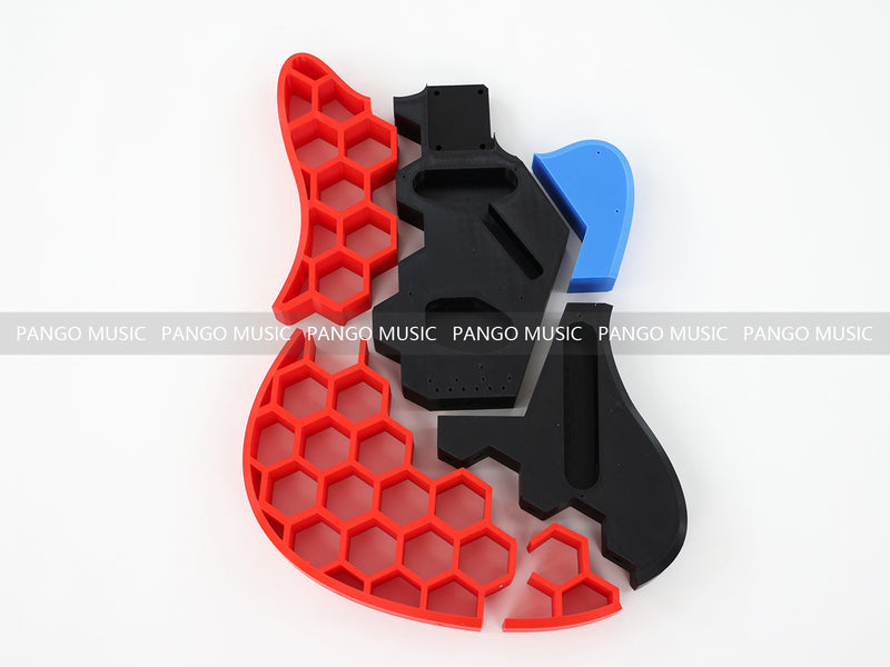 3D Printed PETG Material DIY Electric Guitar Kit (3DS-002)