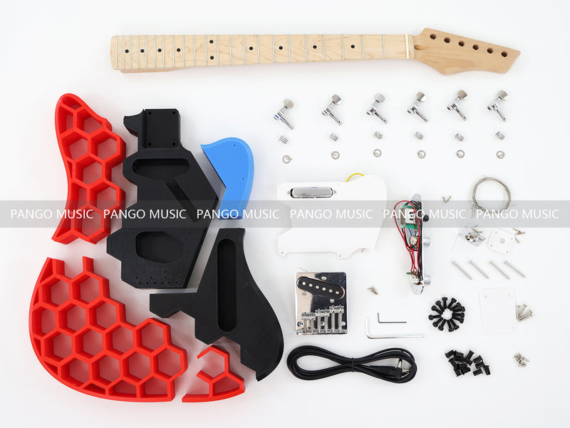 3D Printed PETG Material DIY Electric Guitar Kit (3DS-002)