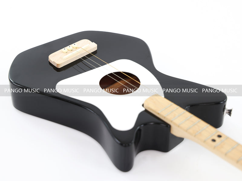 3 Strings Black Acoustic Guitar(YMZ-252, Limited Edition)