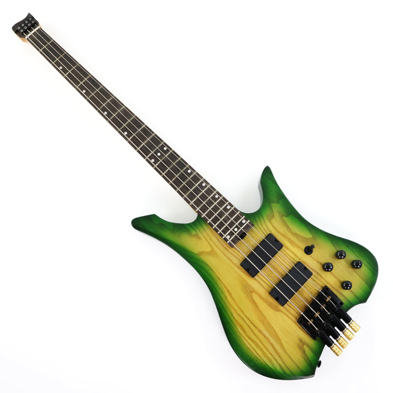 4-String Headless Ash Wood Body Electric Bass Guitar (PJX-680X)