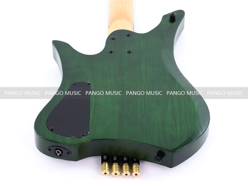 4-String Headless Ash Wood Body Electric Bass Guitar (PJX-680X)