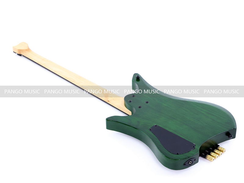 4-String Headless Ash Wood Body Electric Bass Guitar (PJX-680X)