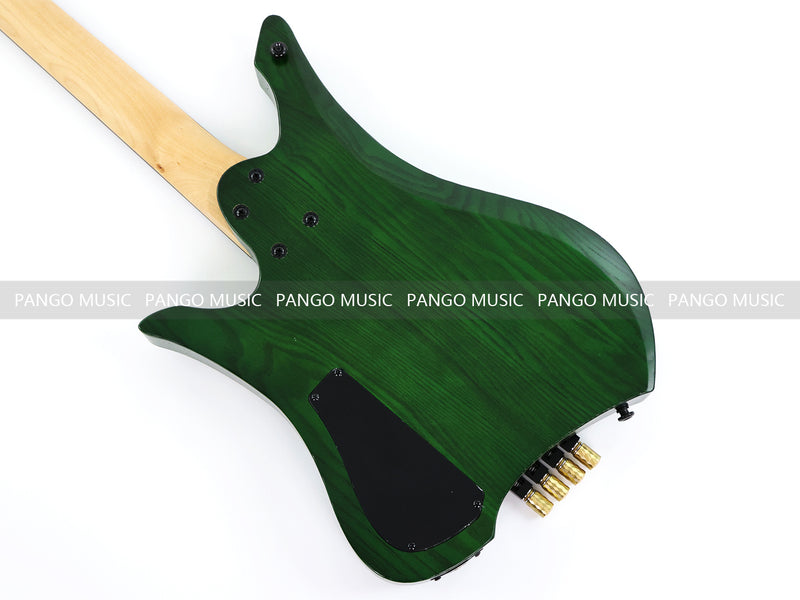 4-String Headless Ash Wood Body Electric Bass Guitar (PJX-680X)
